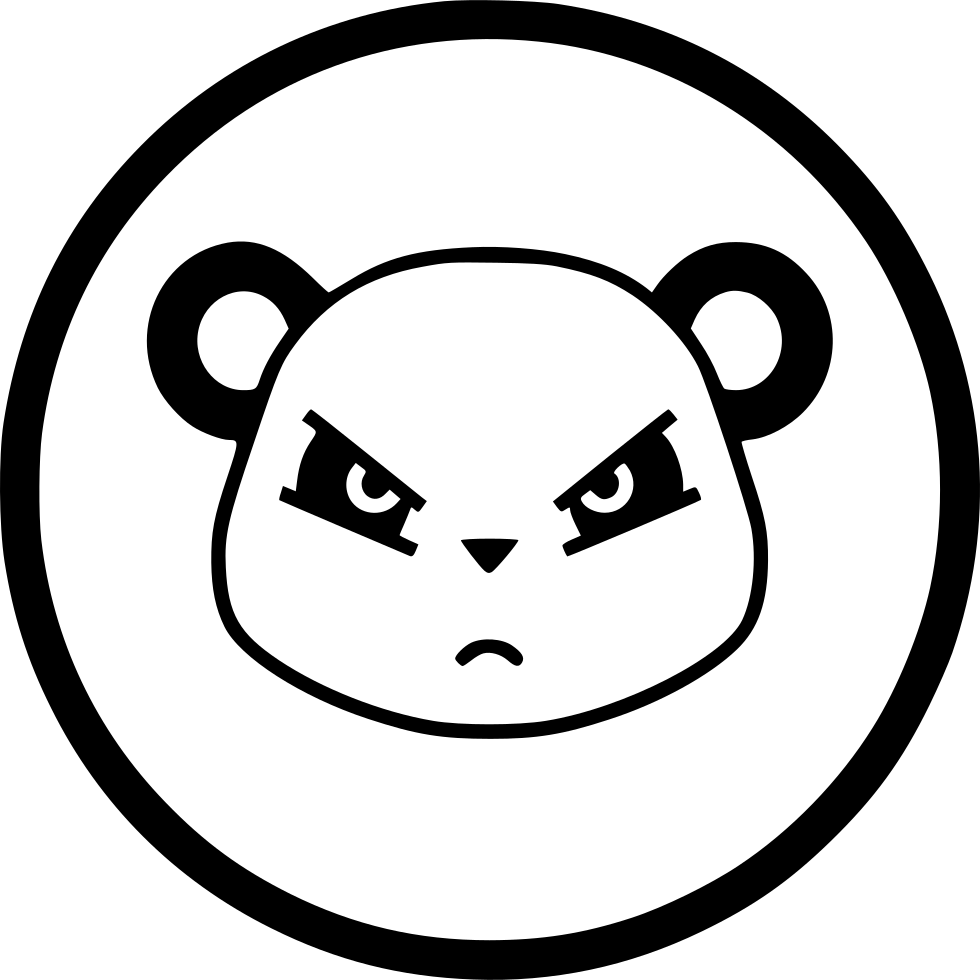 Google Panda Comments - Cartoon (980x980), Png Download