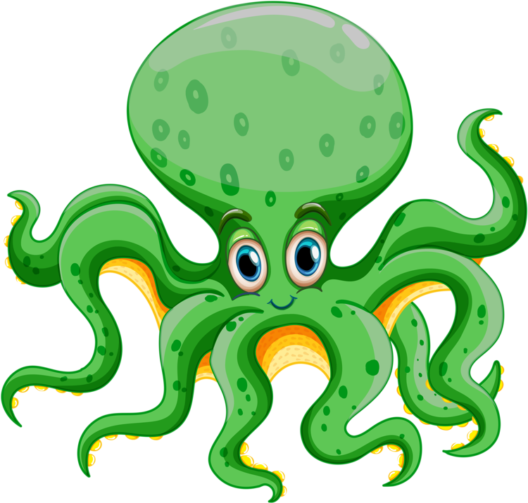 Png Freeuse Stock Png Pinterest Ocean - Sea Animal Cartoon Png (800x788), Png Download