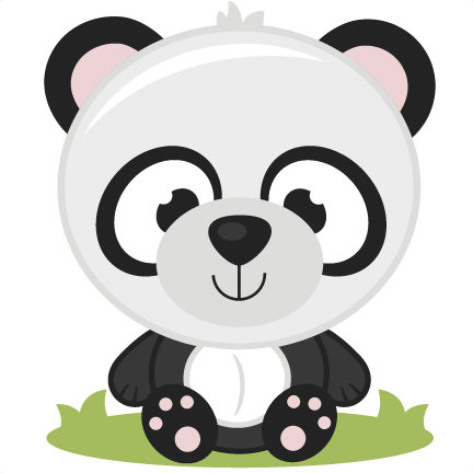 Panda Clipart Svg Graphic Freeuse Download Baby Panda Clipart Png Full Size Png Download Seekpng