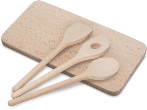 Children's Wooden Baking Accessories - Wooden Spoon (550x406), Png Download
