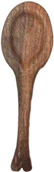 Spalted Oak Cooking Spoon - Wooden Spoon (480x480), Png Download