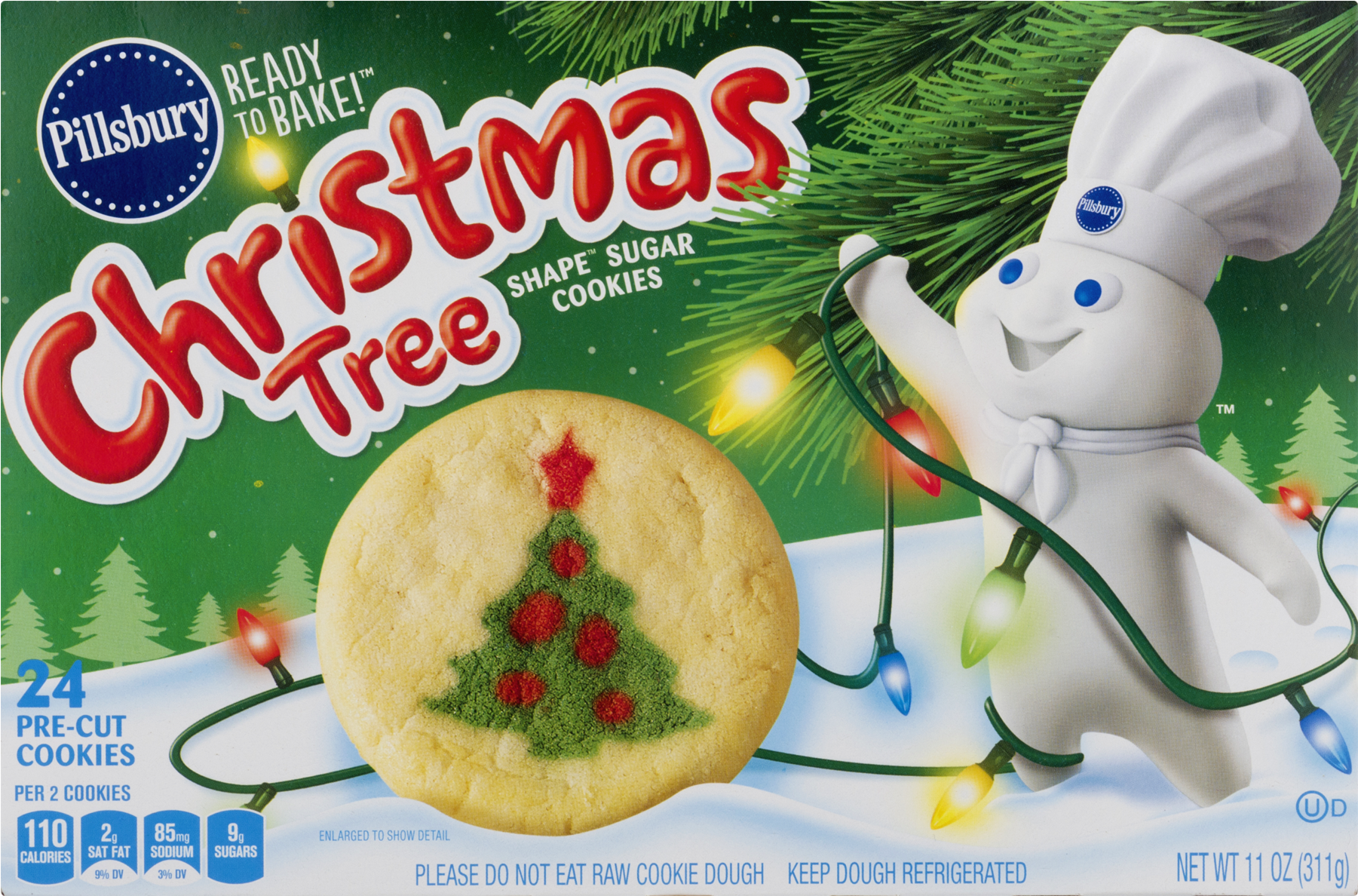 Clipart Resolution 1800*1800 - Pillsbury Holiday Cookies (1800x1800), Png Download