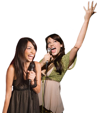 Distribute The Karaoke Channel Video On Demand - Girl Karaoke Songs Png (334x389), Png Download