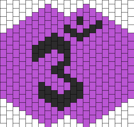 Third Eye Chakra Mask Bead Pattern - Kandi Mask Star Wars (441x418), Png Download