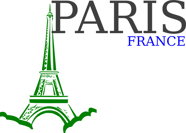 Small - Paris France Logo Png (600x429), Png Download