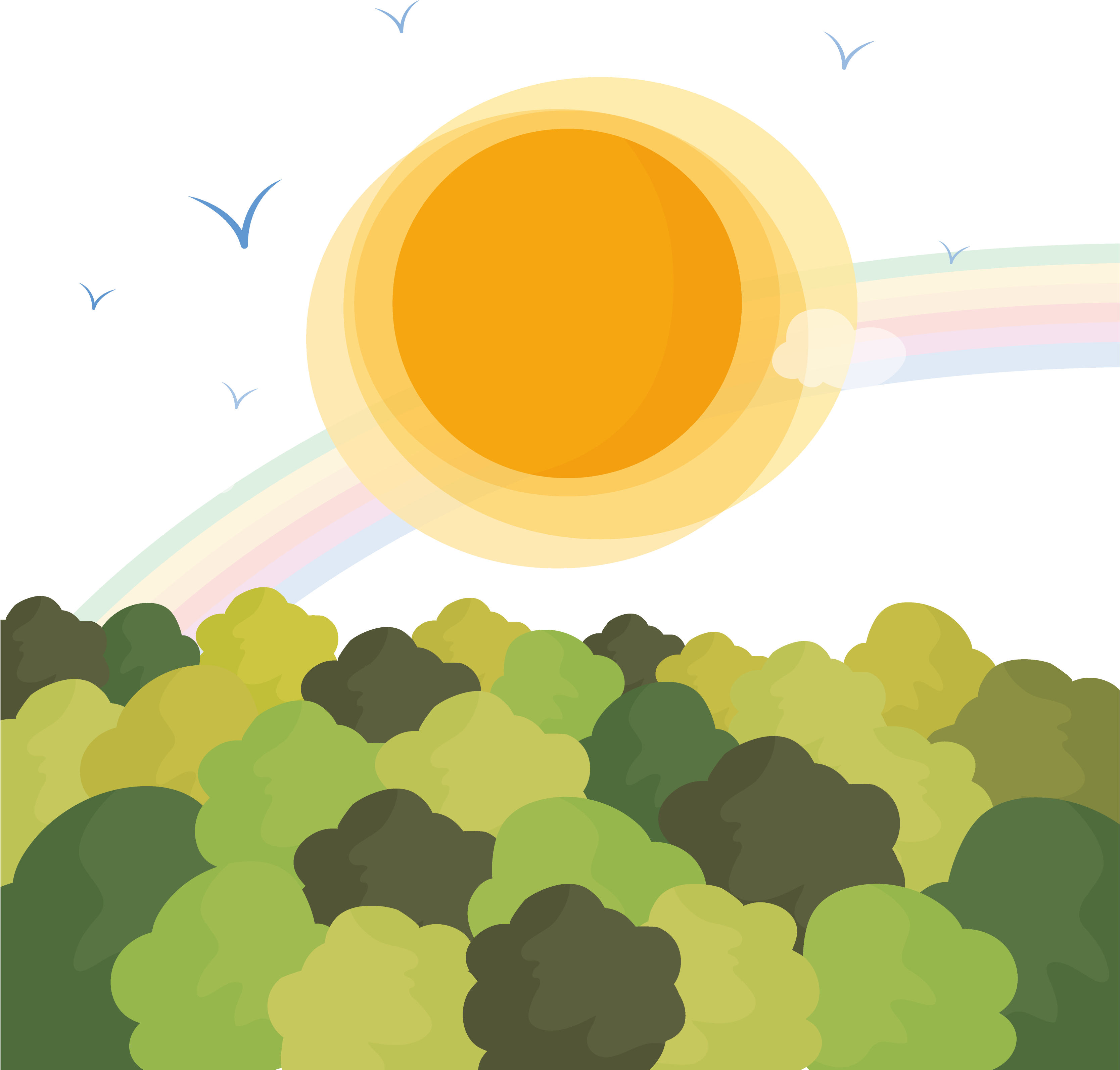 Clip Art Royalty Free Stock Landscape Euclidean Clip - Vector Graphics (3782x3996), Png Download