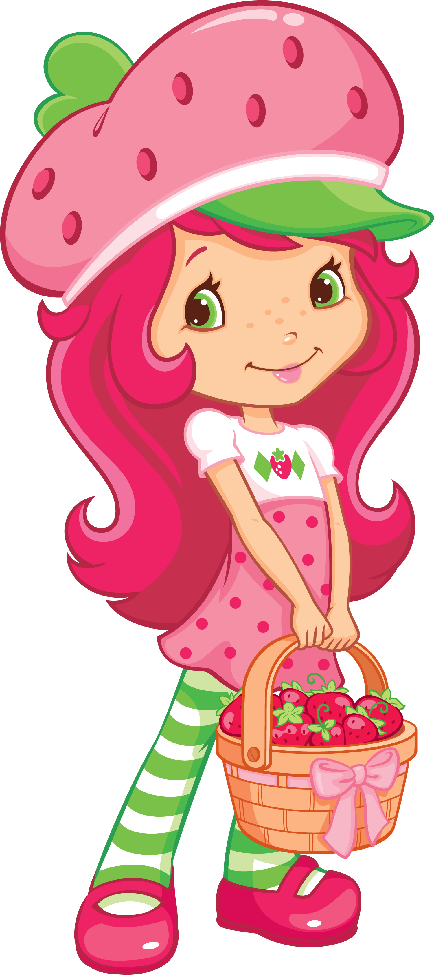 Clipart Black And White Stock Strawberry Shortcake - Strawberry Shortcake Svg Transparent Background (1500x3364), Png Download