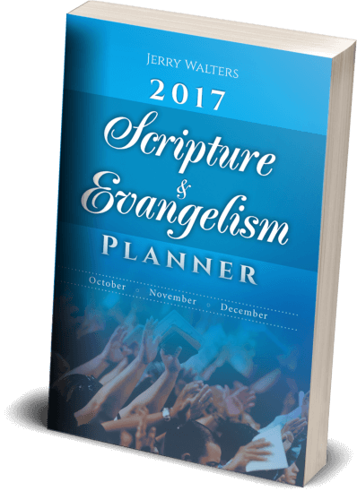 2017 Scripture & Evangelism Planner October December - 2017 Scripture And Evangelism Planner [book] (398x548), Png Download