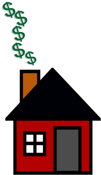Financial House - House Clip Art (343x597), Png Download