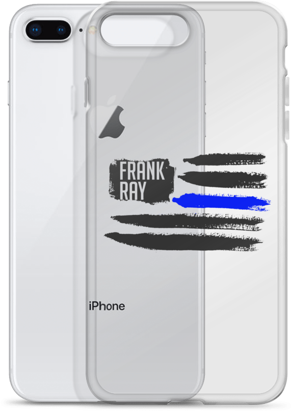Image Of Thin Blue Line Iphone Case - Iphone (1000x1000), Png Download