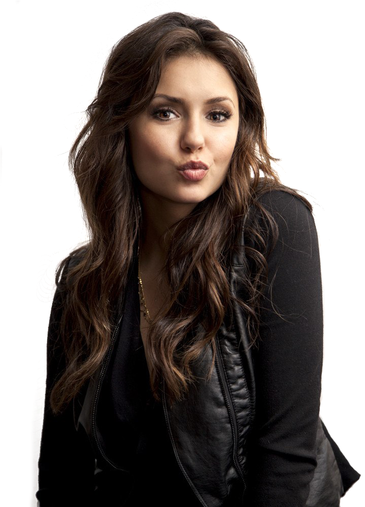 Nina Dobrev Png Pic - Nina Dobrev Transparent (729x1000), Png Download