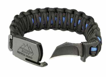 Outdoor Edge Para-claw Paracord Bracelet Tactical Knife, - Paracord Bracelet Knife (370x370), Png Download