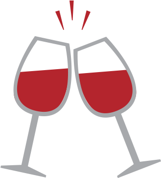 Say Cheers To Music Viny - Wine Glasses Clipart Png (360x380), Png Download