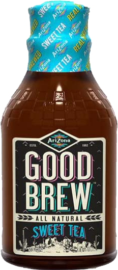 Arizona Good Brew Sweet Tea (232x530), Png Download