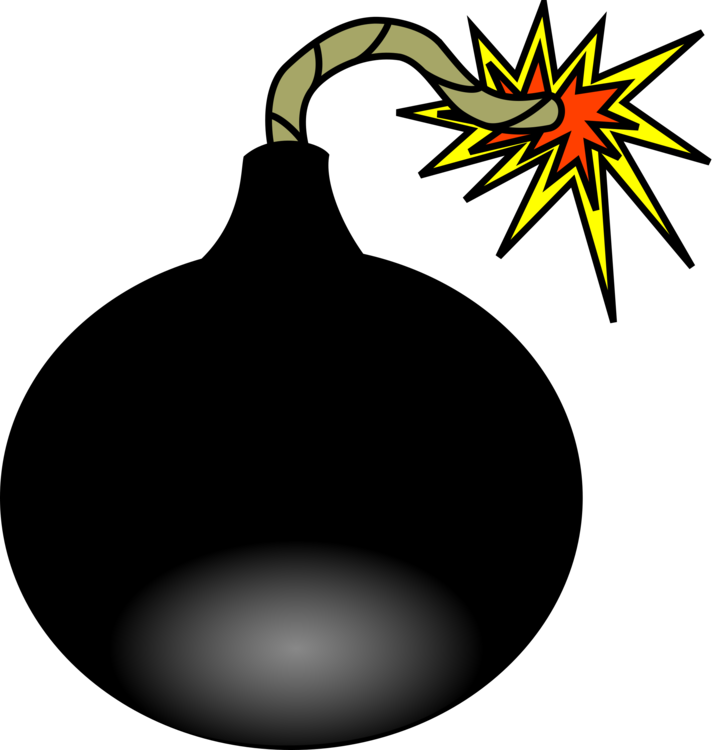Bomb Clip Art At Clker - Bomb Clip Art (570x599), Png Download