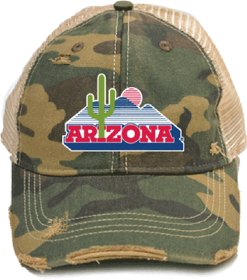 University Of Arizona- Tea Washed Snap Back Vintage - Riddell Ncaa Arizona Wildcats Speed Mini Helmet (560x560), Png Download
