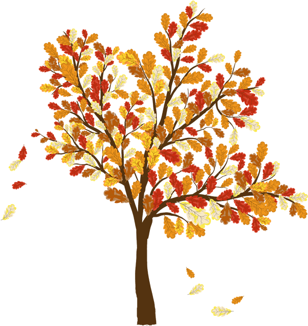 Fall Trees And Leaves Clip Art Picture Of Tree With - Lobster Gram 16-20 Lb. Peacock Amish Turkey (650x650), Png Download