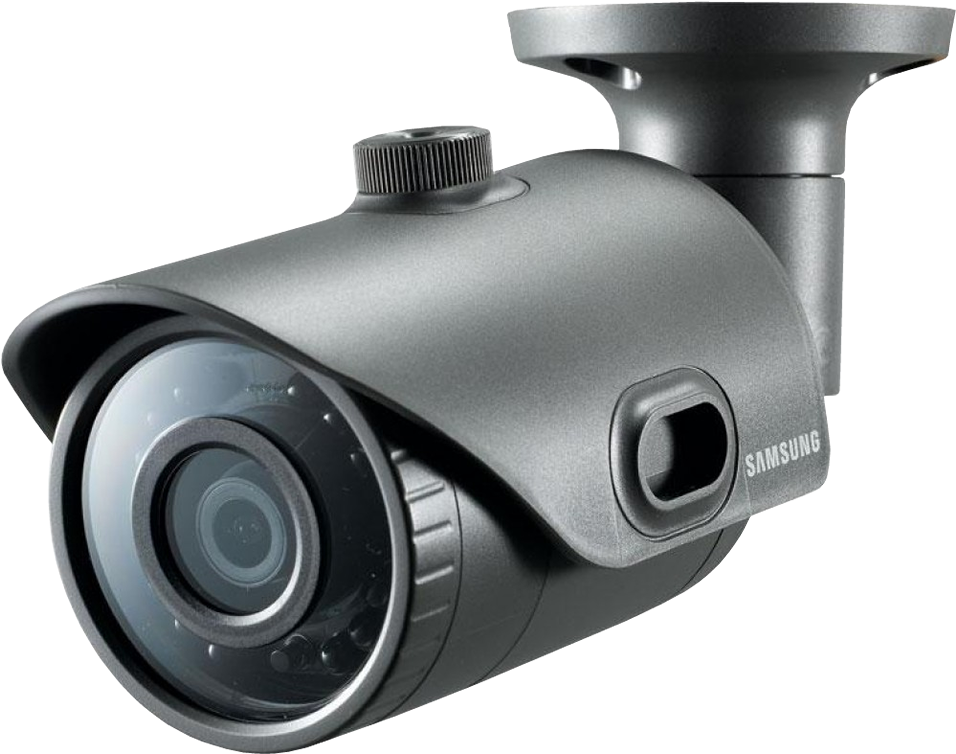 Cámaras De Seguridad Y Sistemas De Circuito Cerrado - Samsung Sno-l6013r, Grey (959x765), Png Download