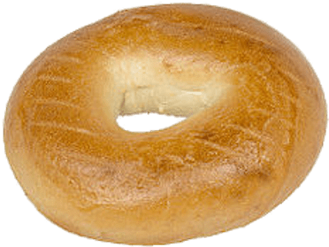 Bagel Plain - Bagels Transparent Background (400x400), Png Download