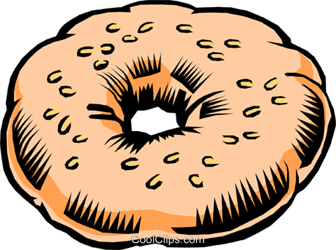 Bagel - Bagel Clipart No Background (480x357), Png Download