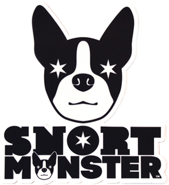 Snort Monster - Boston Terrier (400x400), Png Download