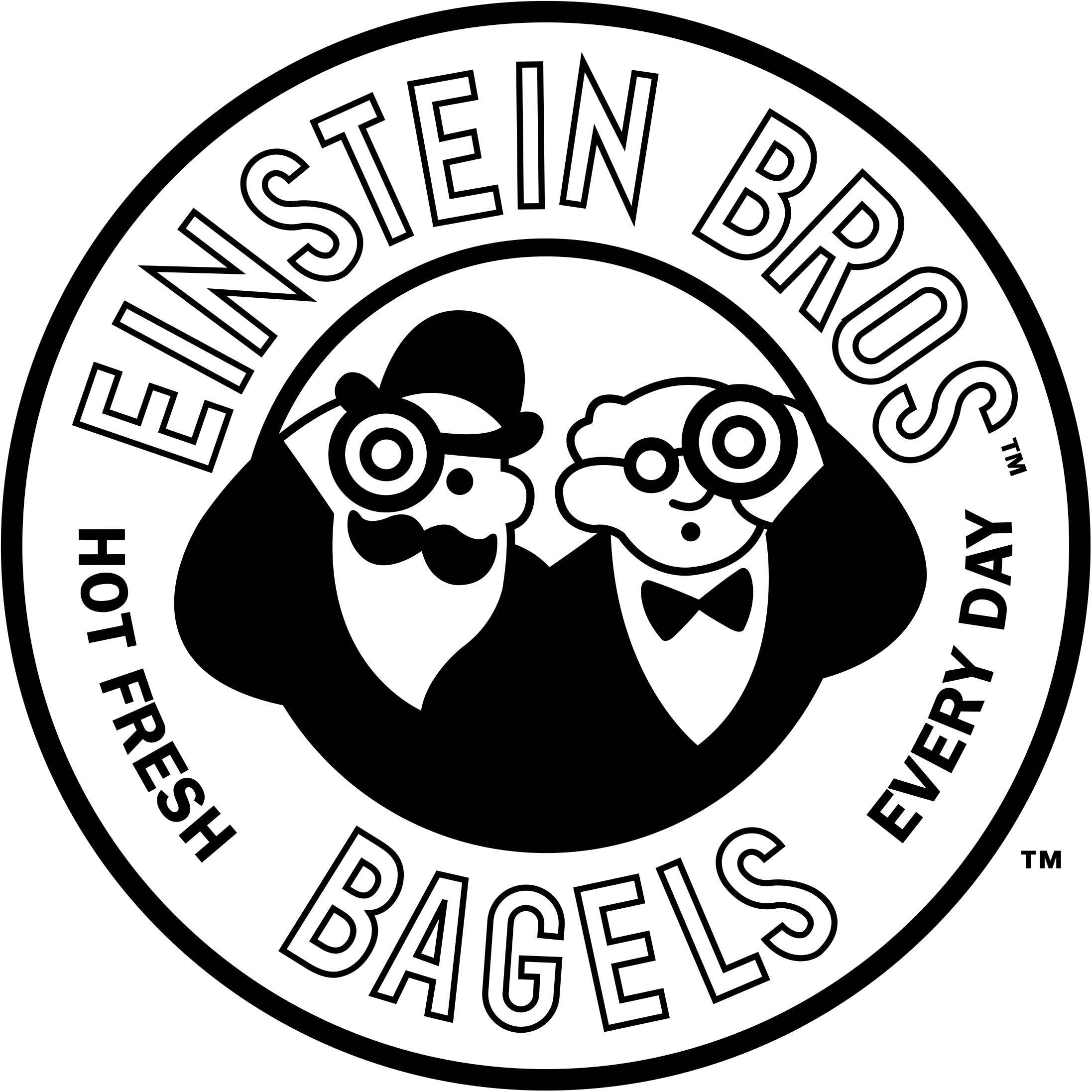 Einstein Bros Bagels Logo Png Transparent - Einstein Bros Bagels Logo Vector (2400x2400), Png Download