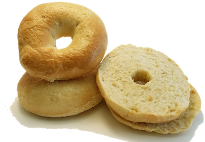 Roasted Garlic Bagels - Bake'mmm Roasted Garlic Bagels; 4-pack (432x316), Png Download