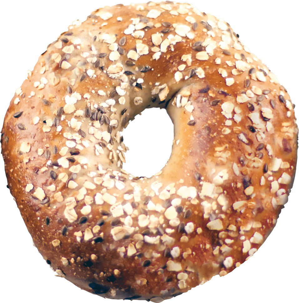 Delicious Bagel Png Image - Multigrain Bagel (1024x1024), Png Download