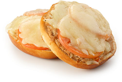 Tuna Melt - Tuna Melt Bagel (500x500), Png Download