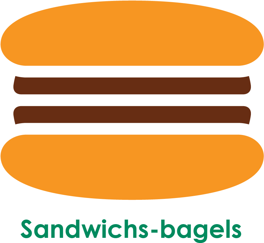 Sandwichs-bagels - Ville-émard Bagels (1100x886), Png Download