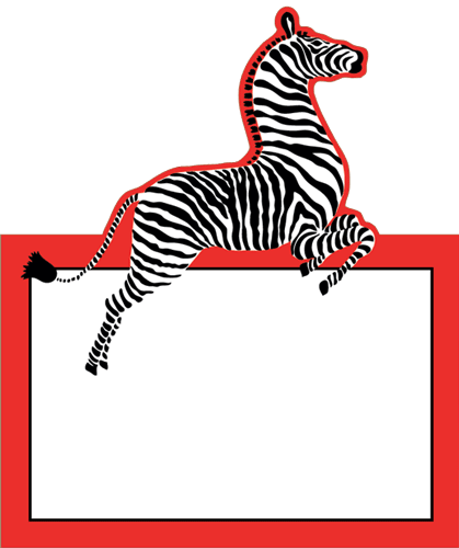 Quick View - Scalamandre Zebras (419x500), Png Download