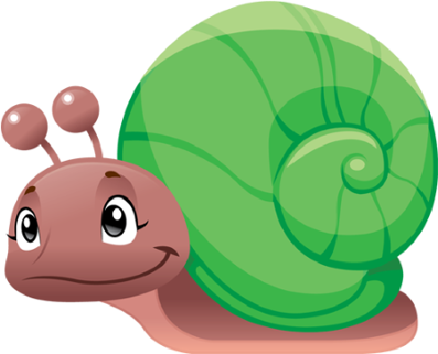 Use These Free Images Of Funny Snails Cartoon Garden - Caracoles Infantiles (600x400), Png Download