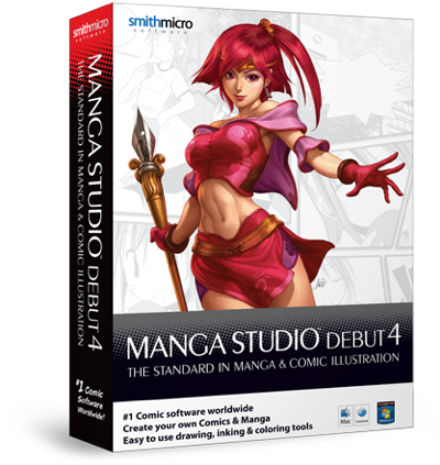 Stunning, Ready To Publish Manga And Comics - Manga Studio Debut 4 (480x480), Png Download