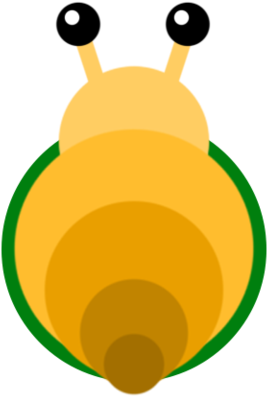 Fanmade Snail - Snail In Mope Io (480x480), Png Download
