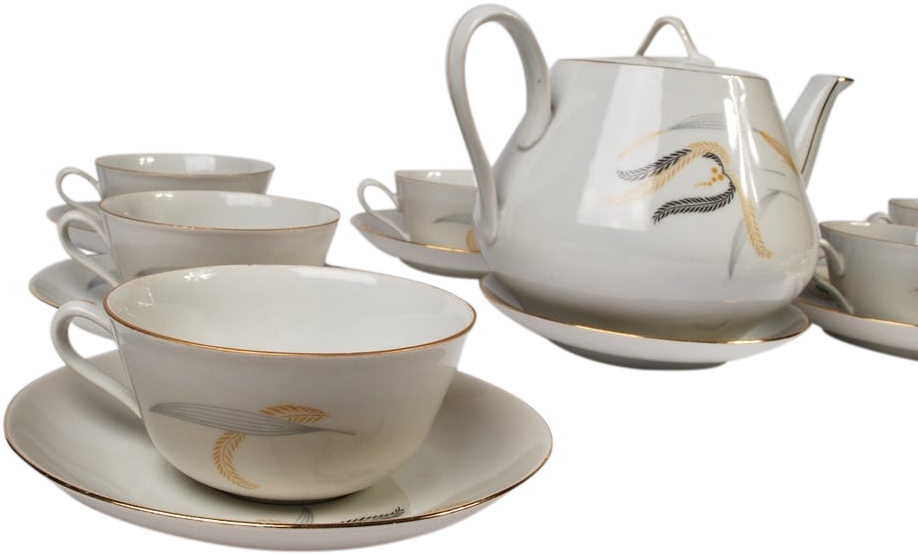 Bohemian Tea Set By M - Tea (965x965), Png Download