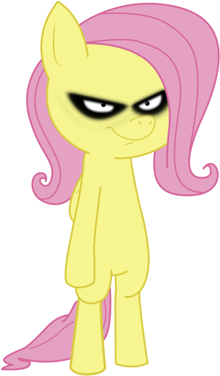 Shed Mov Fluttershy By Velglorth-d4om1rs - Fluttershy From Shed Mov (894x894), Png Download