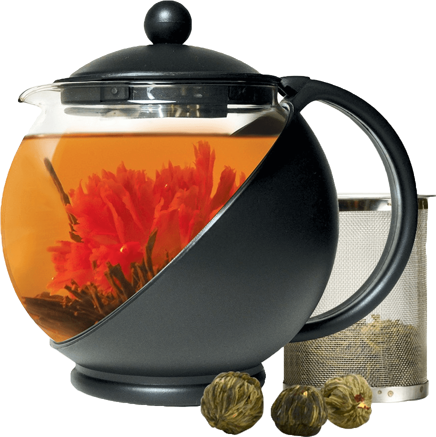 Flowering Tea Gift Set (1000x1000), Png Download