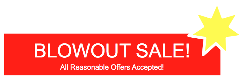 Blowout Sale Banner - Accessibility (838x300), Png Download