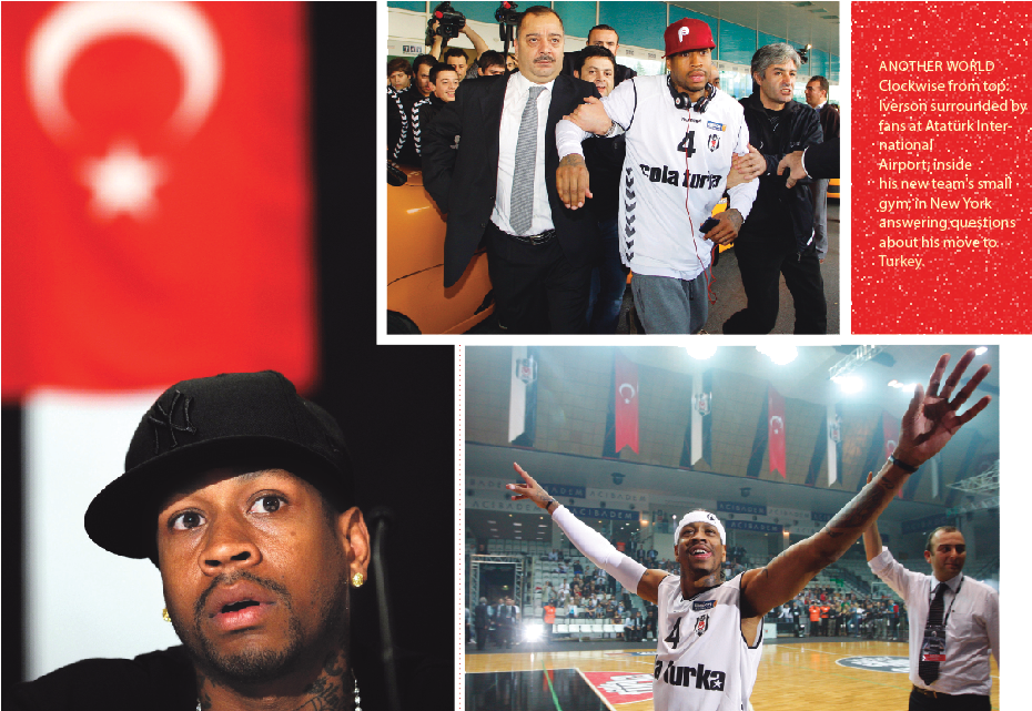 Allen Iverson And Friday's (1224x640), Png Download