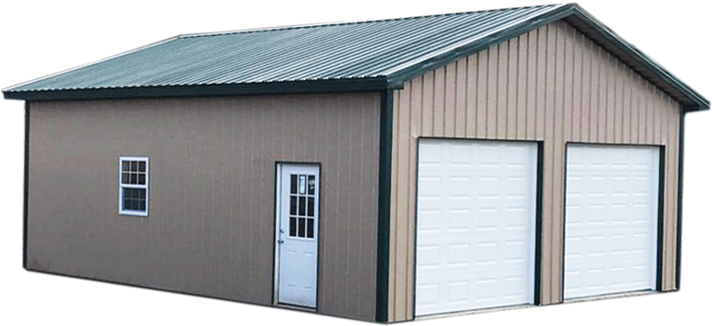 Garage Png Transparent Image - Detached Double Car Garage (800x533), Png Download