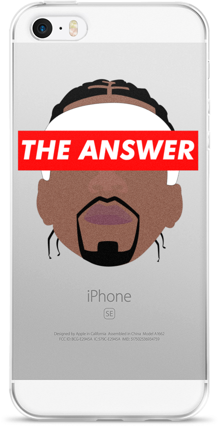 Allen Iverson Answer Iphone Case - Iphone (1000x1000), Png Download
