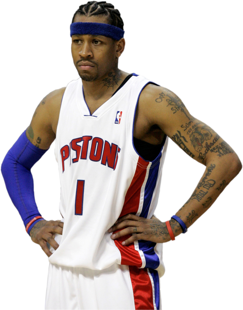 Allen Iverson (801x1023), Png Download