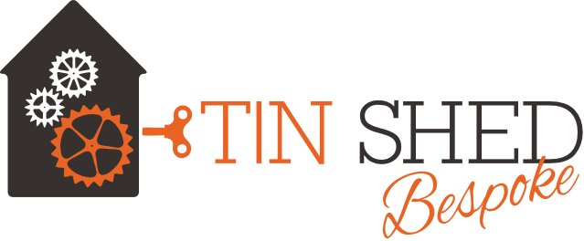Tin Shed Bespoke Logo - Beneath The Blue Sky: Four Decades (639x264), Png Download