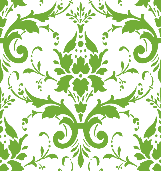 Small - White And Purple Damask (564x596), Png Download