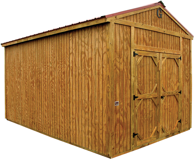 Utility Shed - G Storage Building (650x537), Png Download