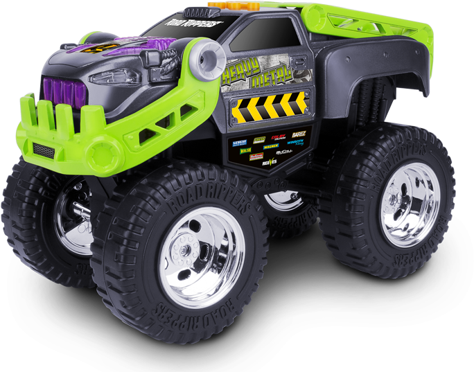 10″ Monster Truck - Car (1002x672), Png Download