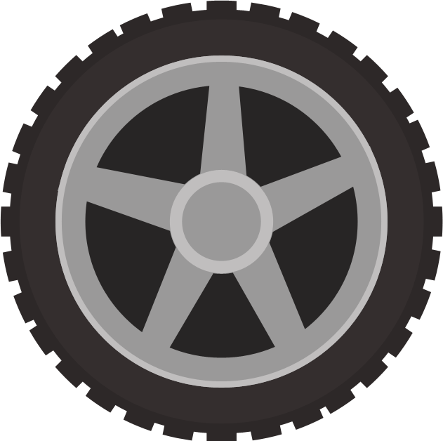 Tire (631x628), Png Download