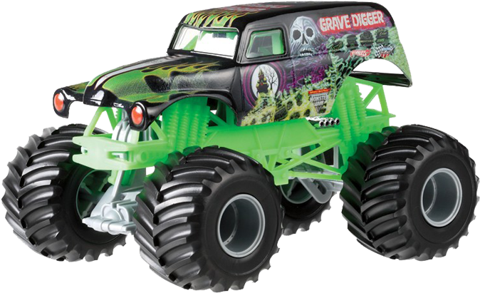 Grave Digger Monster Truck Png Hot Wheels Monster Jam Full Size Png Download Seekpng