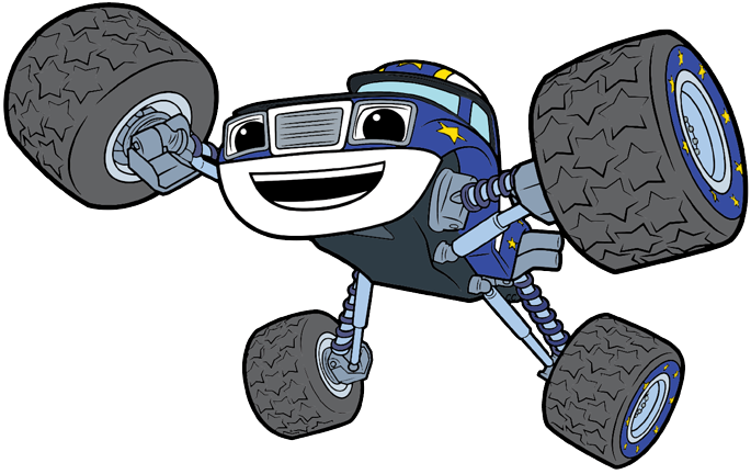 Darington - Blaze And The Monster Machines Darington Png (685x432), Png Download