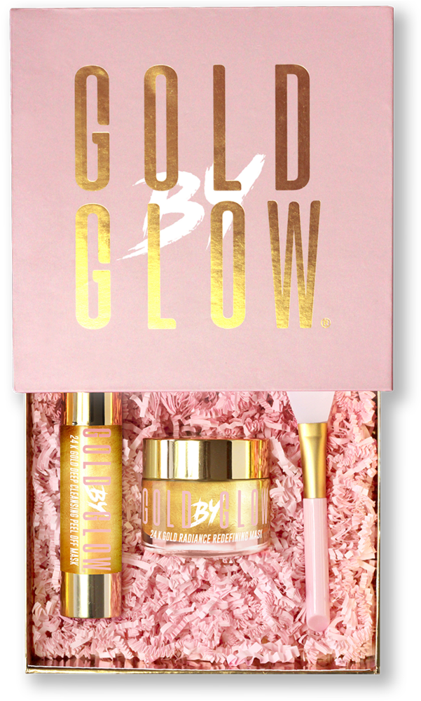 24k Gold Glow Duo Facial Gift Set - Facial (1024x1024), Png Download